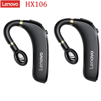 Оригинальные наушники Lenovo HX106 Bluetooth Pro с ушным крючком Беспроводные наушники Bluetooth 5.0 с микрофоном 40 часов работы за рулем Встречи
