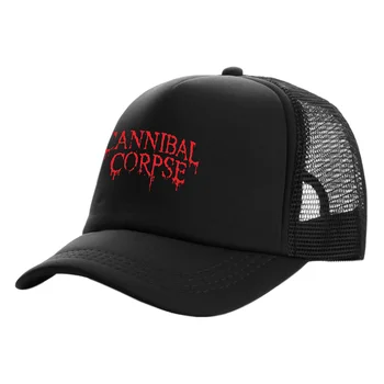 Дэт-Метал Группа Cannibal Corpse Trucker Кепки Мужские Крутые Бейсболки Летние Сетчатые Шляпы Snapback MZ-433
