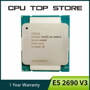 Используется процессор E5 2690 V3 SR1XN 2,6 ГГц 12 Ядерный 30 МБ Разъем LGA 2011-3 Xeon CPU