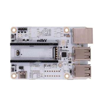 Плата расширения USB-концентратор Задняя плата для Milk V С портом Ethernet RJ45