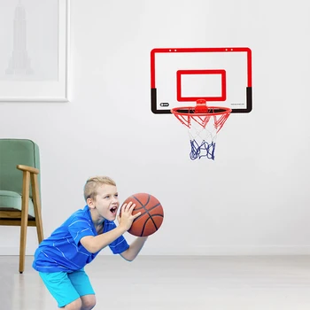 Портативный Забавный Мини-Баскетбольный Обруч Toys Kit Для Домашних Баскетбольных Фанатов, Спортивная Игра, Набор Игрушек Для Детей