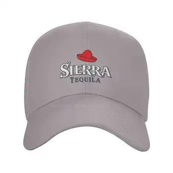 Модная качественная джинсовая кепка с логотипом Sierra Tequila, вязаная шапка, бейсболка