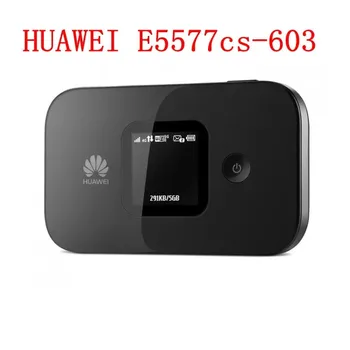 Разблокированный Huawei e5577 4G LTE Cat4 E5577cs-603 Аккумулятор 1500 мАч Мобильная Точка Доступа Беспроводной Маршрутизатор Wifi Карманный PK E5377 E5577S E5573