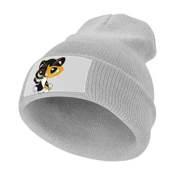 Littlest Pet Shop Cat - Фисташковая Вязаная шапочка, Рыболовные шапочки, мужские шляпы для милых девочек в стиле Регби