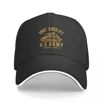 Новая бейсболка с винтажной желтой эмблемой Fort Knox, мужские летние шляпы, шляпа для девочек, мужская кепка