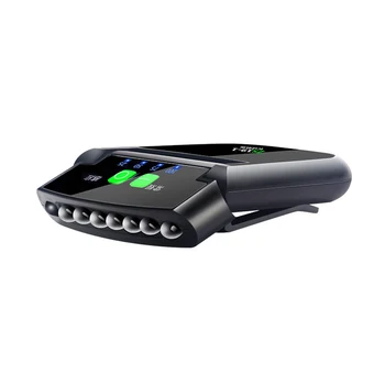 USB Перезаряжаемый датчик фары с клипсой на крышке Шляпа 100ЛМ Налобный фонарь для ночной рыбалки