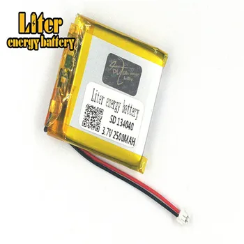 1.5-2P штекер 134040 2500mah 3.7V Перезаряжаемая lipo батарея солнечная литий-ионная полимерная литиевая батарея с PCM