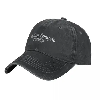 Ковбойская шляпа Spiritual Gangsta (черная), черная рейв-кепка для гольфа, модная пляжная мужская и женская одежда