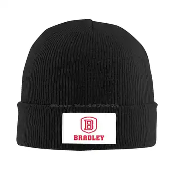Повседневная бейсболка с графическим принтом логотипа Bradley Braves, Бейсболка, Вязаная шапка
