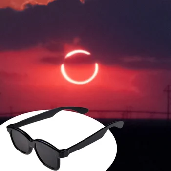 1 шт. Очки Eclipse с защитой от ультрафиолета для просмотра затмения, безопасная защита для глаз для просмотра затмения, для кемпинга на открытом воздухе, для пеших прогулок, для путешествий, для скалолазания