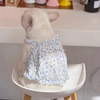 Новое поступление, Летнее платье-юбка для домашних собак, одежда для французского бульдога для маленьких средних собак, Чихуахуа Корги LAC57