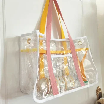Новая сумка для мамы, портативная сумка для покупок, сумки для хранения подгузников, сумка для плавания, пляжная сумка, прозрачная водонепроницаемая сумка для путешествий, большая емкость