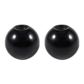 2 сменных черных бакелитовых шаровых рычага диаметром 35 мм