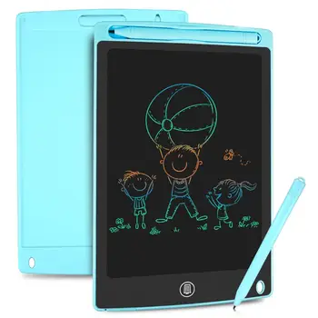 8,5-дюймовый цветной планшет для рисования, электронные цифровые ЖК-графические доски, Блокнот с каракулями, Стираемые блокноты для рукописного ввода