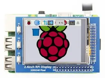 Raspberry Pi 3B + 2,4-дюймовый 26P SPI TFT ЖК-экран с Адаптерной платой ILI9341 Drive IC 320 (RGB) * 240 (без платы Raspberry Pi)