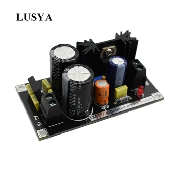 Lusya Mini LM317 Регулируемая Плата Источника Питания Переменного тока в Постоянный Регулируемый Линейный Регулятор С Фильтром Выпрямителя A7-006