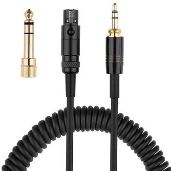 Цельнокроеный кабель для наушников, черный кабель для обновления наушников для K240 K141 K271 K702 K712 181