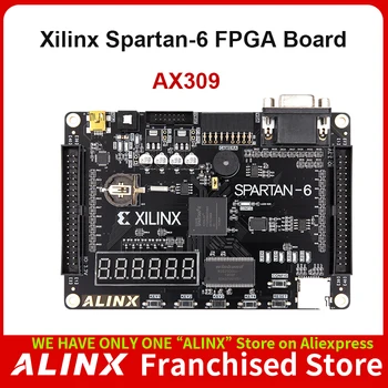 ALINX AX309: Плата для разработки XILINX Spartan-6 XC6SLX9 FPGA, учебная карта начального уровня LX9