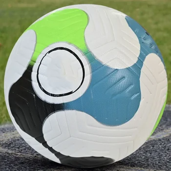Стандартный размер 5 футбольных мячей Из полиуретанового материала, клейкий футбольный мяч для групповых тренировок взрослых, износостойкий Прочный футбольный мяч