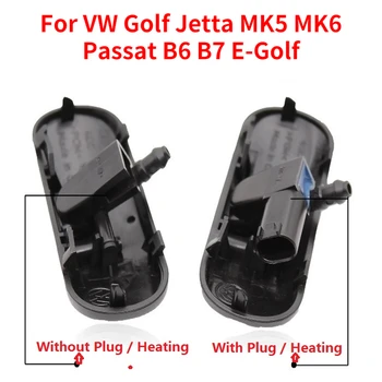 Форсунка стеклоочистителя CAPQX для VW Golf Jetta MK5 MK6 Passat B6 B7 E-Golf.. Двигатель насоса для распыления воды на ветровое стекло.