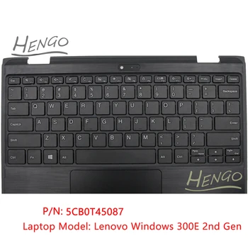 5CB0T45087 Черный Оригинальный Новый для Lenovo Windows 300E 2-го поколения Подставка для рук клавиатура с сенсорной панелью