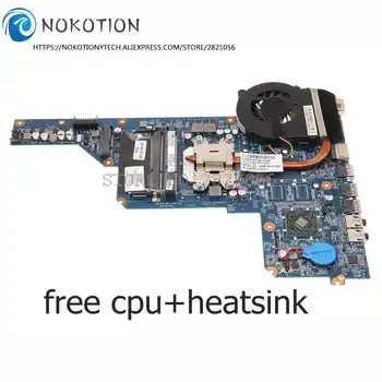 NOKOTION 649948-001 Для HP G4 G6 Материнская плата процессор + Радиатор подходит для DA0R22MB6D1 638856-001 647626-001 638855-001 638854-001