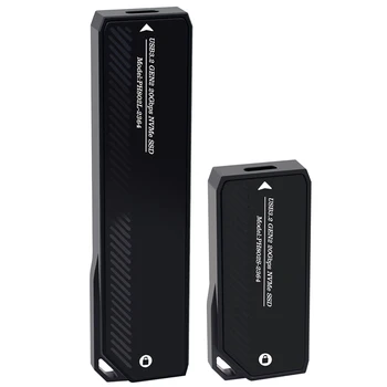Внешний корпус SSD от M.2 до Type-C B M Key NVME 20 Гбит/с ASM2364 SSD Корпус Адаптер Поддержка M2 SSD 2280/2242/2260