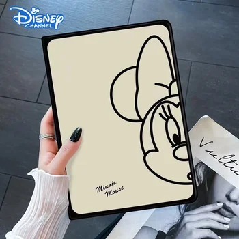 Чехол Disney Mickey Minnie для iPad Pro 2022 для iPad Mini 1 2 3 4 5 6 Чехол 2021 10.2 2017 2018 iPad Air 1 2 Tablet Soft Funda