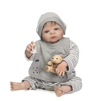 NPKCOLLECTION реалистичная кукла-младенец, продающая куклу с мягким нежным на ощупь виниловым корпусом и настоящим мальчиком, подарок на ощупь для детей