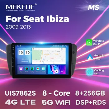 MEKEDE Android Автомобильный DVD-Радио для Seat Ibiza 6j 2009 2010 2012 2013 GPS-Навигация 2 Din Экран Carplay Аудио Мультимедийный Плеер