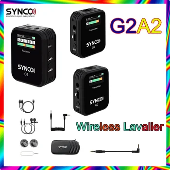 SYNCO G2 A2 G2 A1 G2A1 G2A2 2.4G Беспроводной Петличный Микрофон для Камеры смартфона, Потокового Видеоблогинга YouTube vs Rode GO II