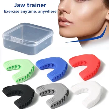 Премиум-Тренажер для лица Jawline Exerciser для мужчин и женщин Подтягивает, тонизирует и укрепляет линию подбородка, губ и Скул