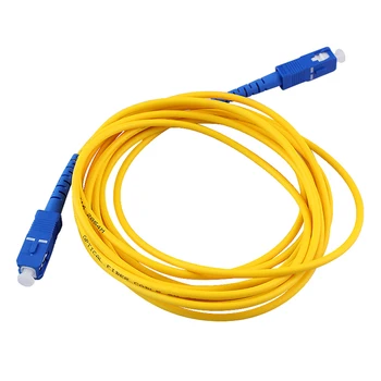 10 шт./пакет SC UPC 1 М 2 М 3 М 5 М Симплексный волоконно-оптический патч-корд SC UPC 2.0 мм 3.0 мм FTTH волоконно-оптический соединительный кабель