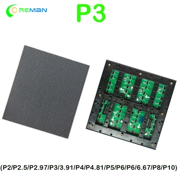 Панель светодиодного модуля P3 LED sign control outdoor хорошая цена p3 outdoor led matrix module 192x192mm