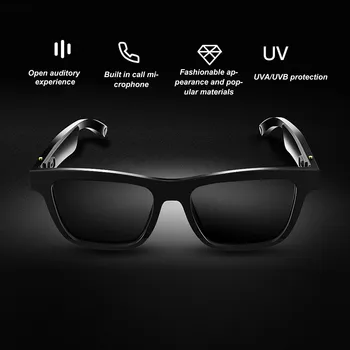 Солнцезащитные очки W3 Audio Smart С функцией громкой связи, фильтрующие блики, Беспроводные музыкальные очки Bluetooth для путешествий, езды на велосипеде