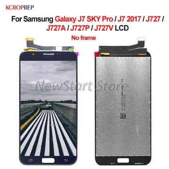 Для Samsung Galaxy J7 SKY Pro J727 J727A J727P J727V ЖК-дисплей С Цифровым Преобразованием Сенсорного экрана В Сборе Для Samsung J7 2017 lcd 5,5