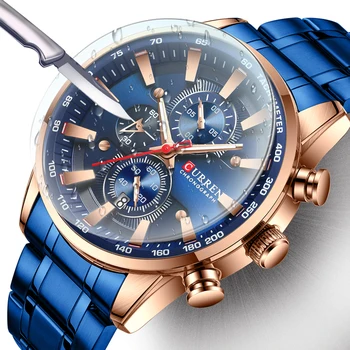 Модные часы мужские часы креативные мужские часы роскошные мужские часы спортивные водонепроницаемые деловые reloj mujer bayan saat