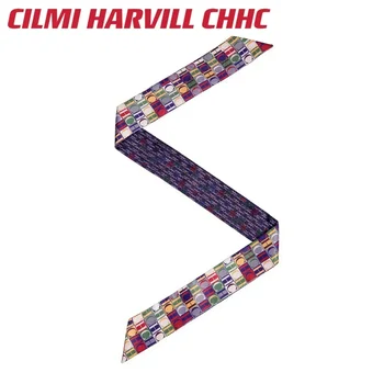 Сезонный Универсальный длинный шарф CILMI HARVILL CHHC в легкой подарочной коробке 7-10 см с буквенным рисунком