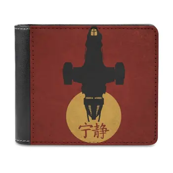 Firefly-Serenity Silhouette-Кожаный бумажник Джосса Уэдона, мужской кошелек, персонализированный кошелек своими руками, подарок на День отца Firefly Serenity