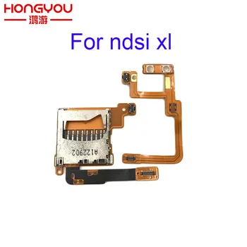 Оригинальная замена гнезда для SD-карты L R Кнопка регулировки громкости Гибкий кабель Ленточный кабель для NDSi LL для Nintendo DSi XL LL
