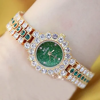 Женские часы люксовых брендов с кристаллами и стразами из нержавеющей стали, маленькие женские часы для женщин, наручные часы Relogio Feminino