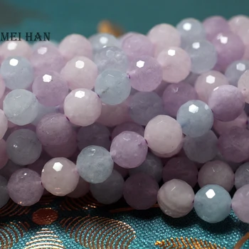 Meihan natural dream quartz 8 мм граненые европейские бусины для изготовления ювелирных изделий дизайн камня оптом