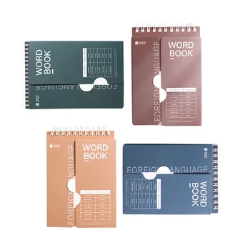 Английское название: Планировщик Word Book Блокнот с отрывными листами Корейский Спиральный Блокнот-памятка Мини-Блокноты Блокнот для заметок Английский Word Notepad