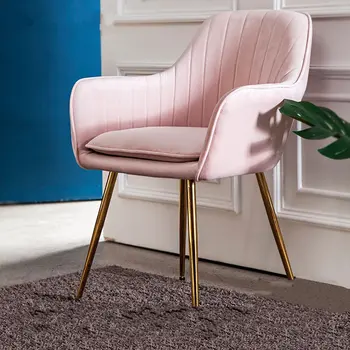 Современный обеденный стул, современный минималистский стул для макияжа, стул для кофе и чая, гостиная для обсуждения, стул home D96321