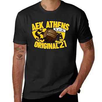 Новый AEK ATHENS - ОРИГИНАЛЬНАЯ 21 футболка аниме корейская модная одежда kawaii, футболки на заказ, мужские футболки в упаковке