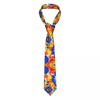 Галстуки-красители Унисекс Полиэстер 8 см Цветной галстук для мужчин Модные Классические аксессуары Галстук Свадебный Офисный