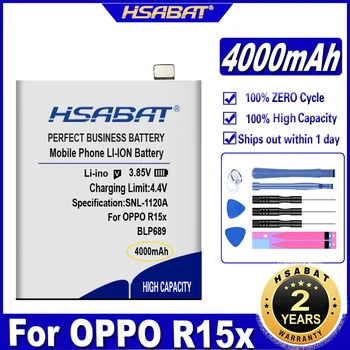 Аккумулятор HSABAT BLP689 емкостью 4000 мАч для аккумуляторов OPPO R15x / R17 NEO / RX17 NEO CPH1893