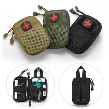 Тактический аварийный комплект 900D, портативная военная аптечка первой помощи Molle, Пустая медицинская сумка, водонепроницаемая сумка для путешествий, походов