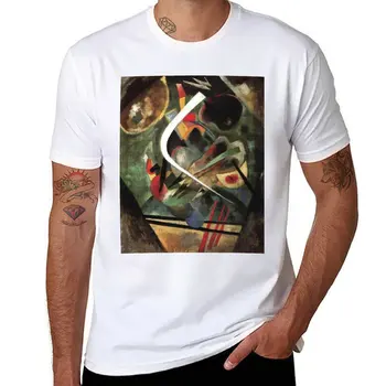 Новые футболки с картинами Василия Кандинского, футболки на заказ, футболки для мальчиков, футболки оверсайз для мужчин