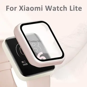 Для Xiaomi Mi Watch Lite/Redmi Hard Full Edge Стеклянная защитная пленка для экрана, рамка для смарт-часов, защитный бампер